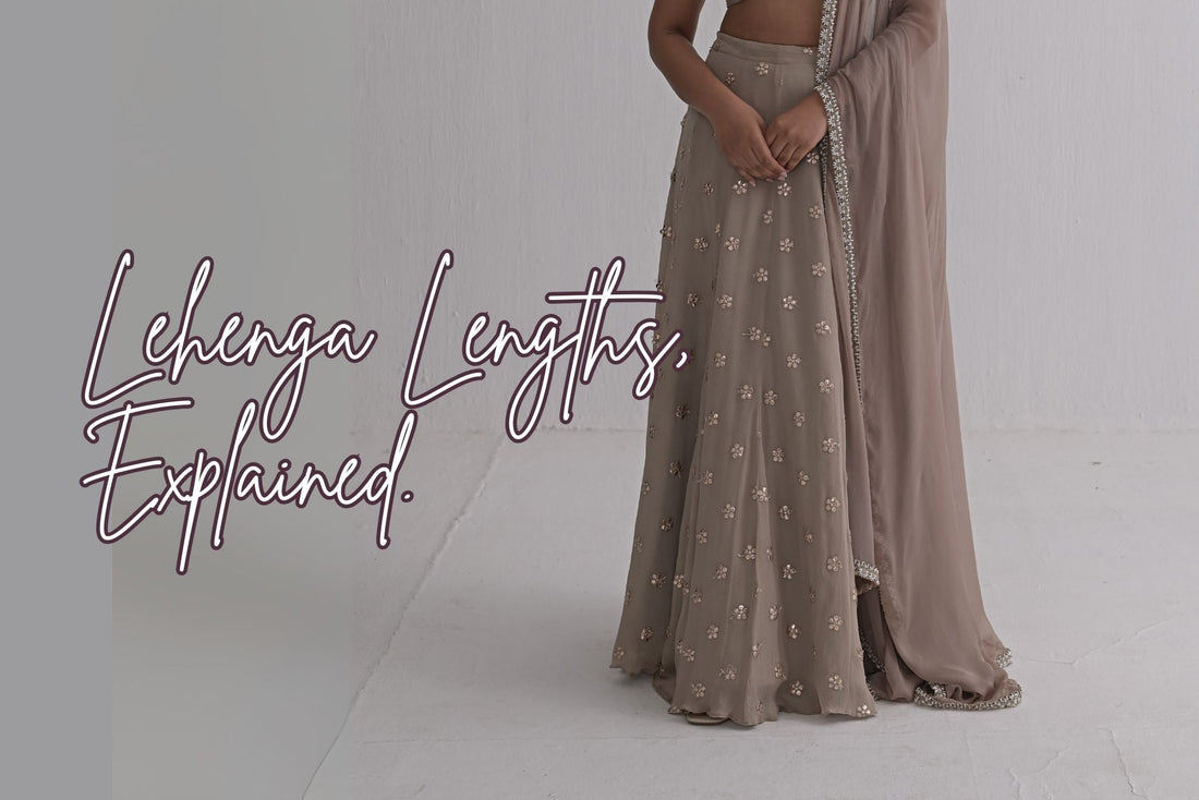 How Long Should a Lehenga Be? The Perfect Length Explained