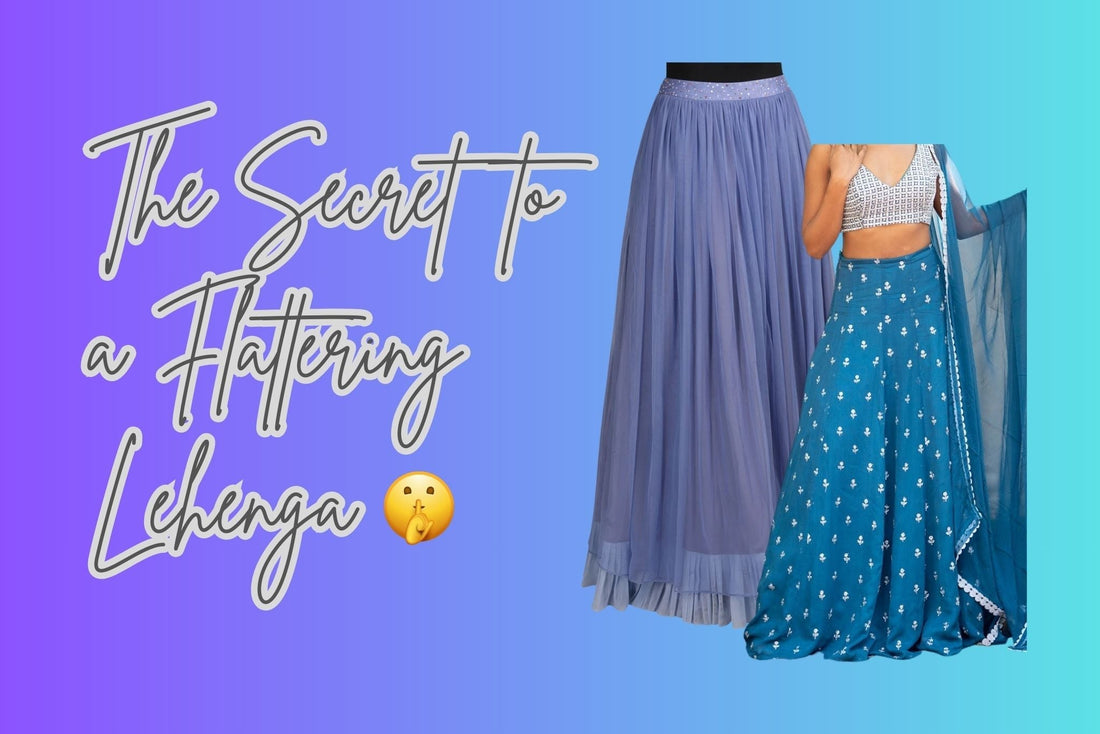 The Secret to the Most Flattering Lehenga Skirt Style
