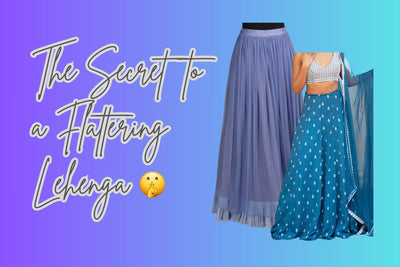 The Secret to the Most Flattering Lehenga Skirt Style