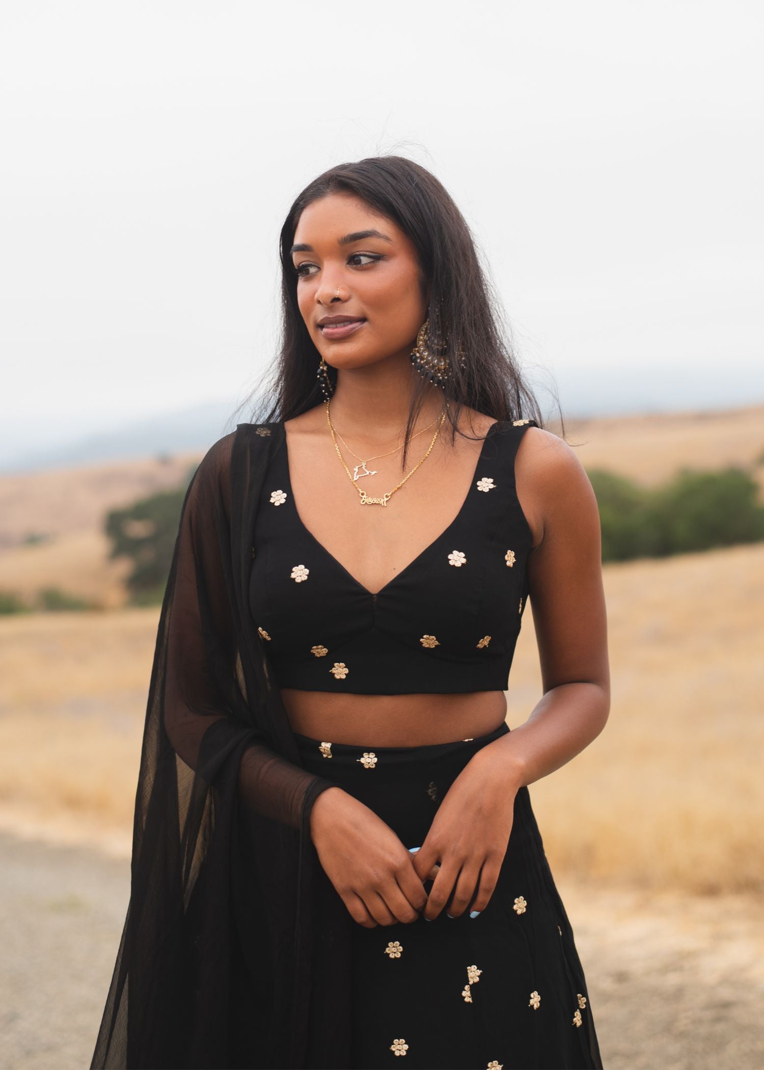 LITTLE BLACK LEHENGA