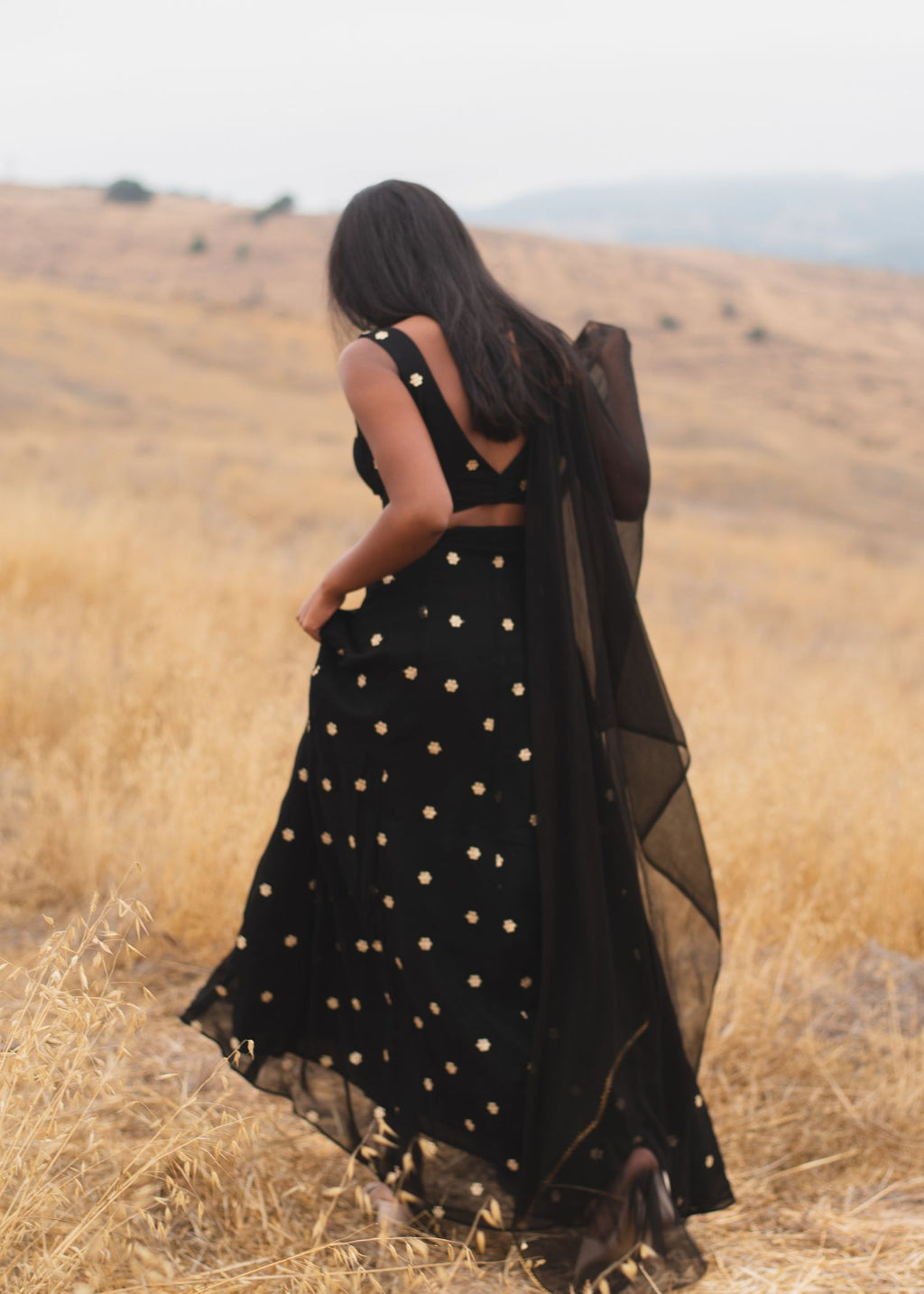 LITTLE BLACK LEHENGA