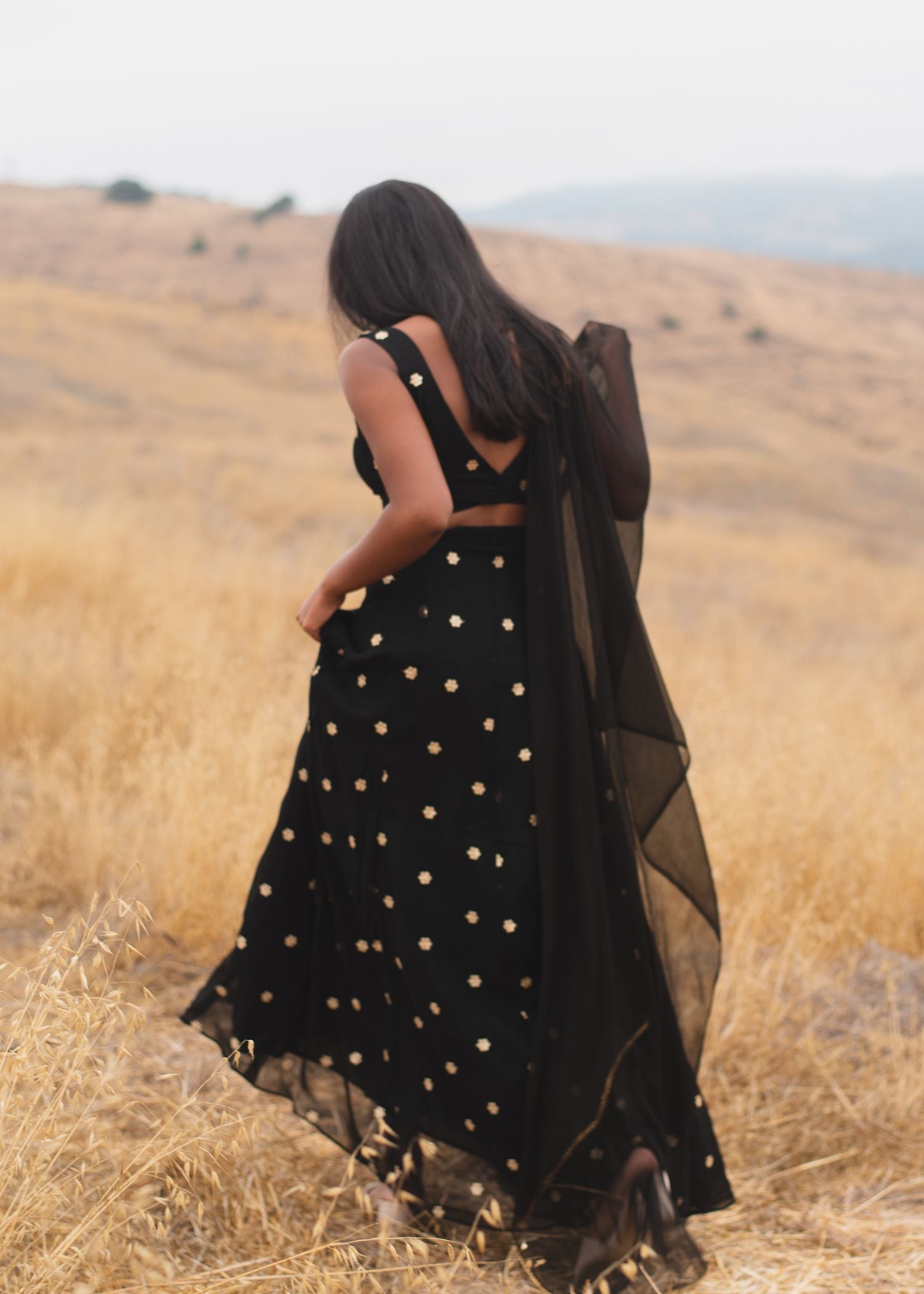 LITTLE BLACK LEHENGA